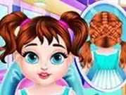 قص شعر اطفال صغار جدا