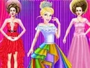 العاب سندريلا مكياج وتلبيس وقص شعر