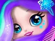 العاب اطفال بنات تلبيس وقص شعر ومكياج