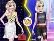 لعبة تحدي الشعر الالوان الطويل ضد القصير مجانا