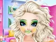 العاب فروزن السا وانا مكياج وتلبيس