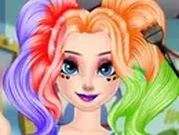 ألعاب تلوين الشعر وقصه