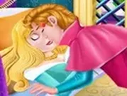 تلبيس الاميرة النائمة مع قبلة الحياة