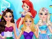 العاب تلبيس ومكياج حوريات البحر