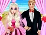 تلبيس العريس والعروسة والمعازيم