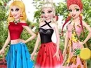 العاب تلبيس فتيات ديزني