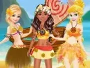 تلبيس الاميرة موانا والاميرات