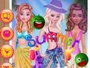 تلبيس اميرات ديزني ملابس الصيف