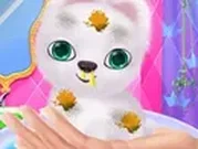 ألعاب الاميرة سنووايت والكلب الصغير