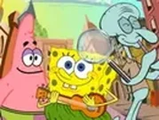 ألعاب فلاش الارقام المخفية سبونج بوب